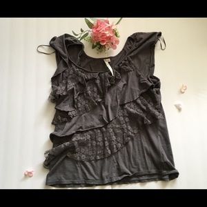 🌸Sale 3 for $10🌸 Lauren Conrad Large Gray Blouse